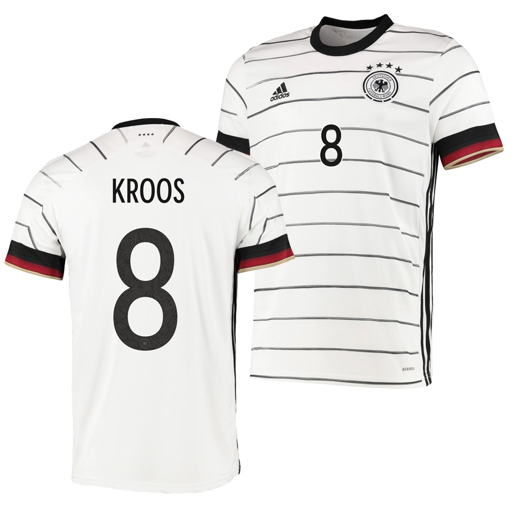 2020 EURO Germany Home Kit Soccer Jersey Toni Kroos 8